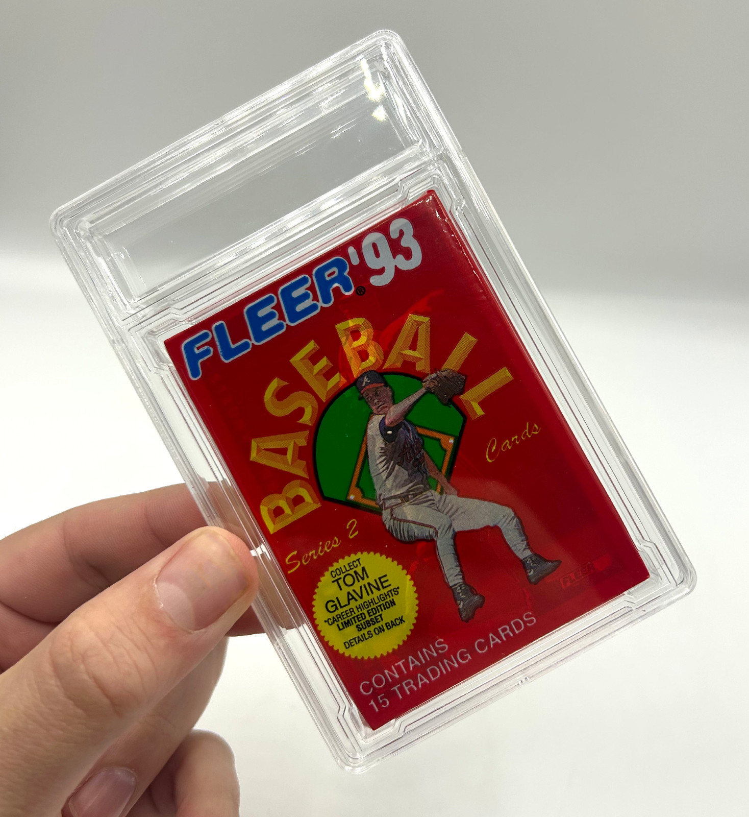Empty Wax Pack Slab for Grading & Protection of Sealed Sports Trading Cards