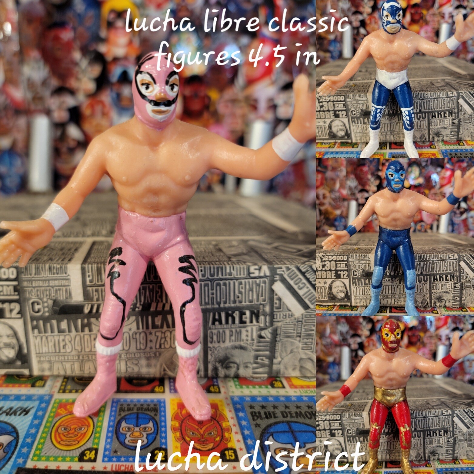 Lucha libre classic figure(4.5in)
