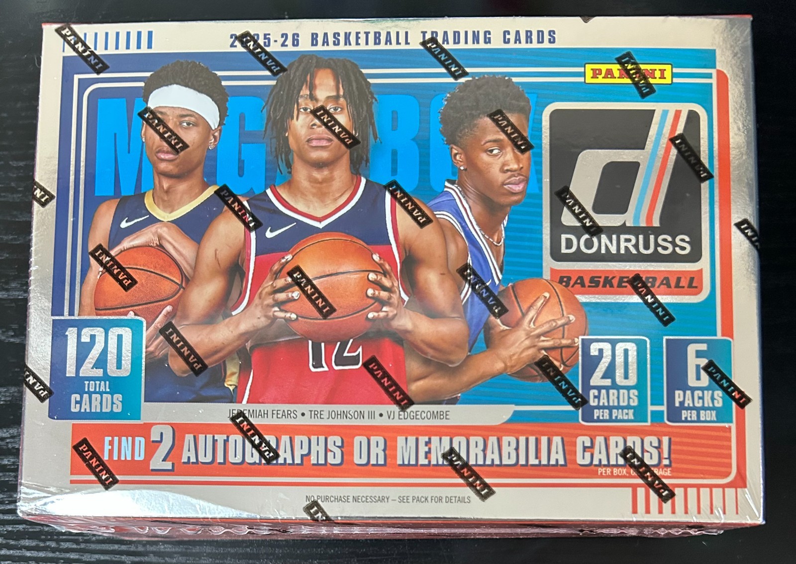 2025-26 Panini Donruss Basketball Mega Box Factory Sealed 🚚✅