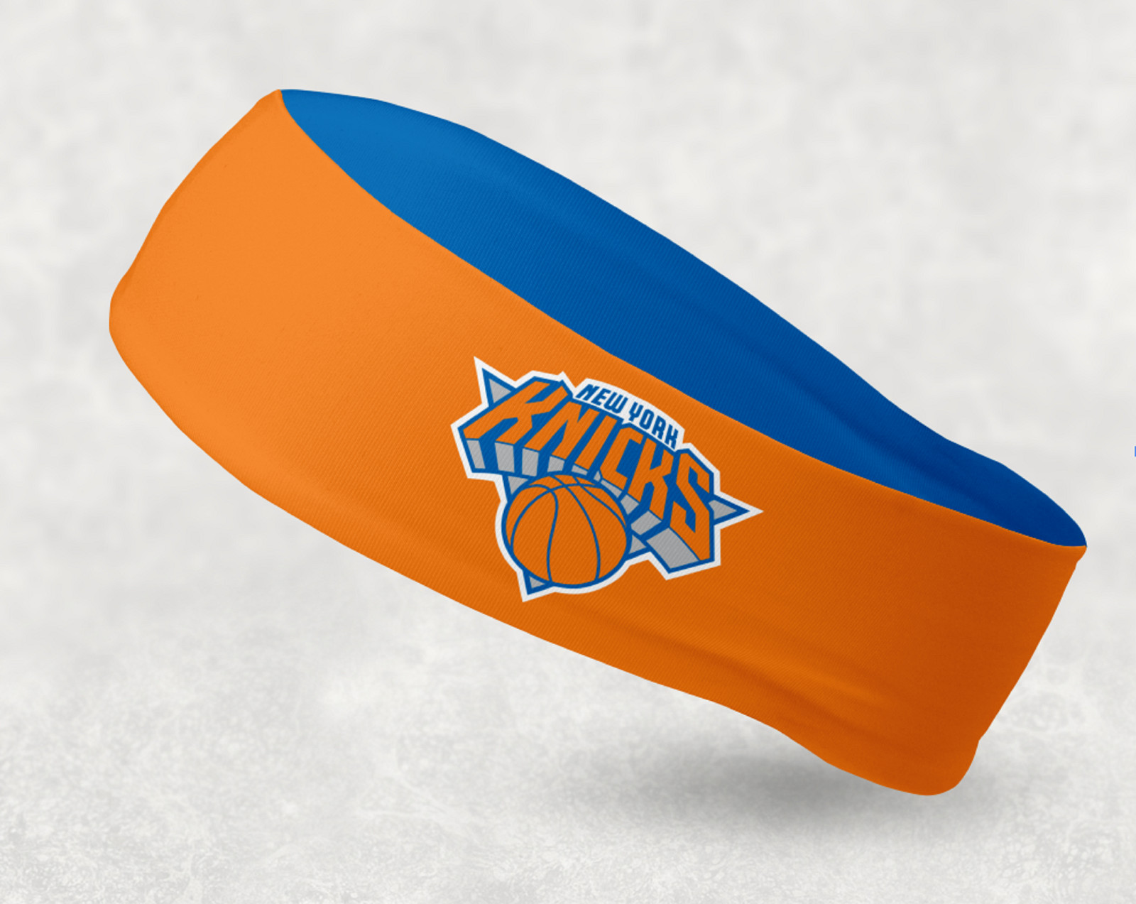 Reversible New York Knicks Headband Stretch Headband