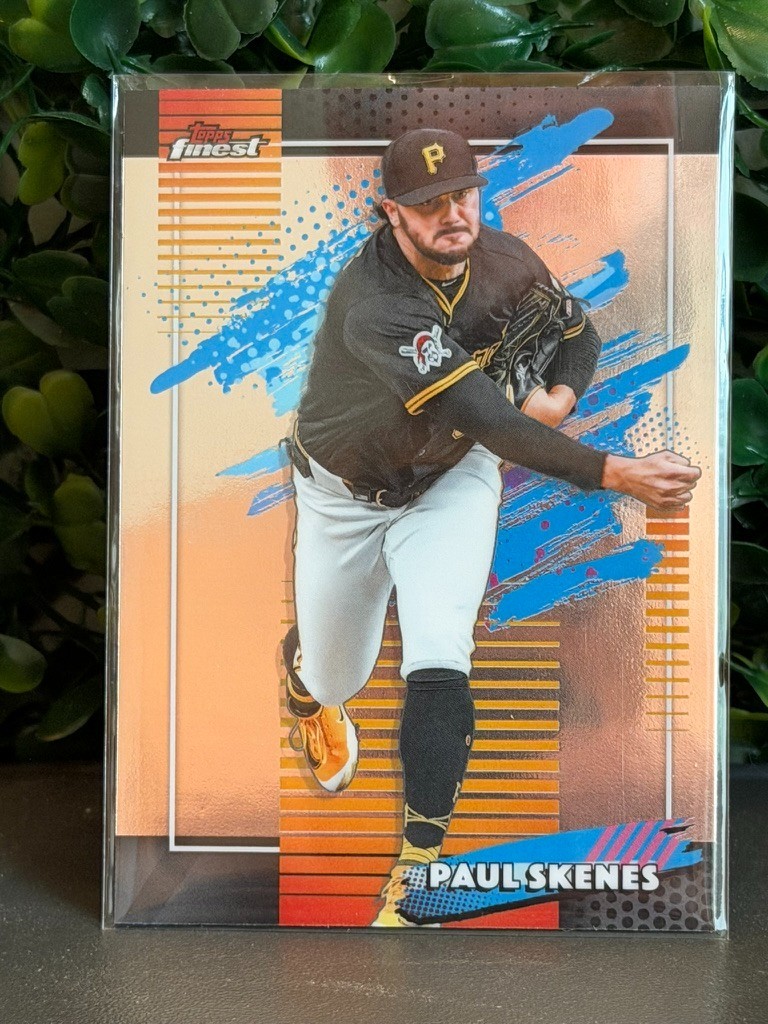 2026 Topps Finest Paul Skenes Uncommon #110 – Pittsburgh Pirates