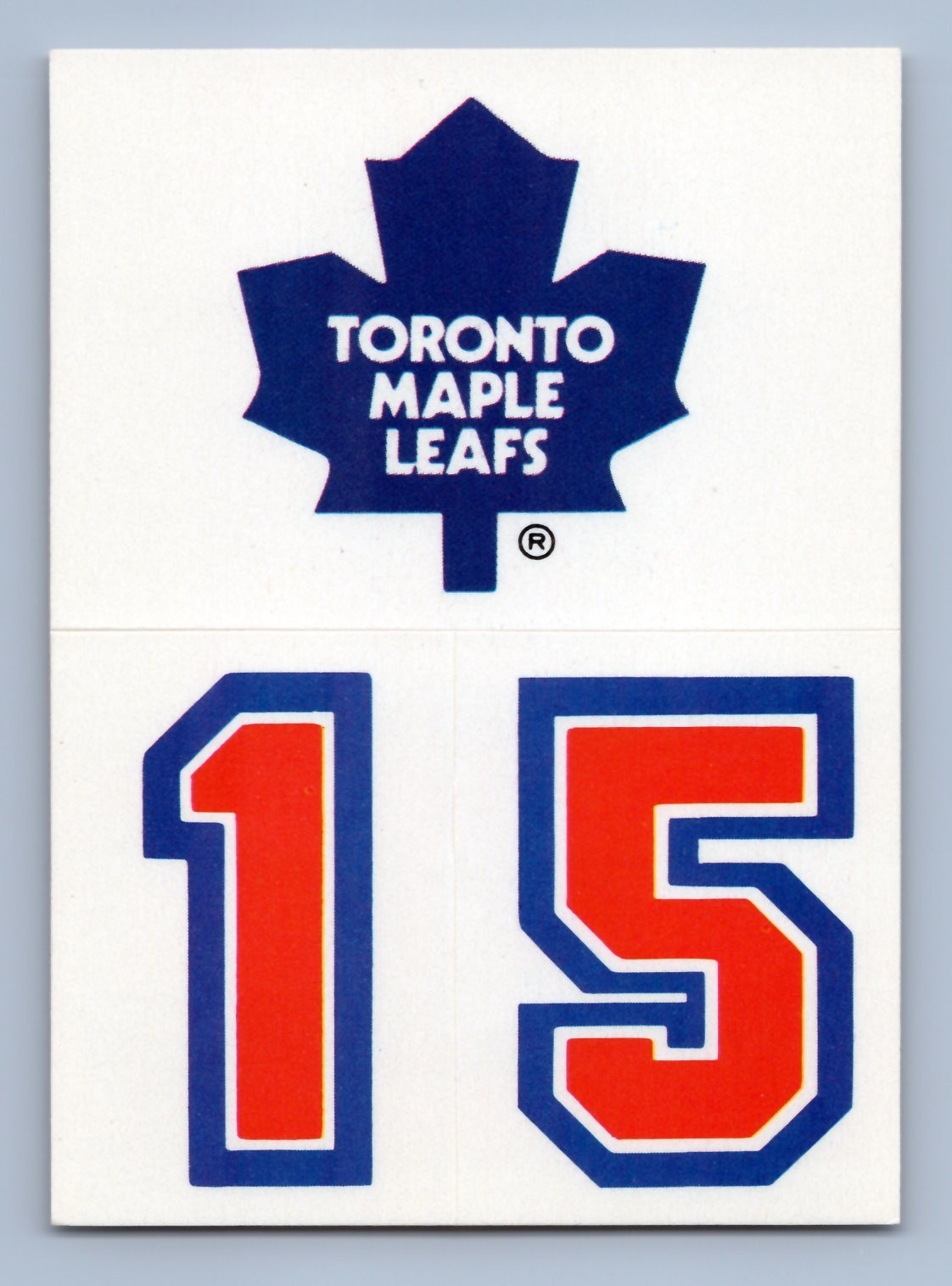 1989-90 Topps Hockey HELMET STICKERS Take Your Pick!