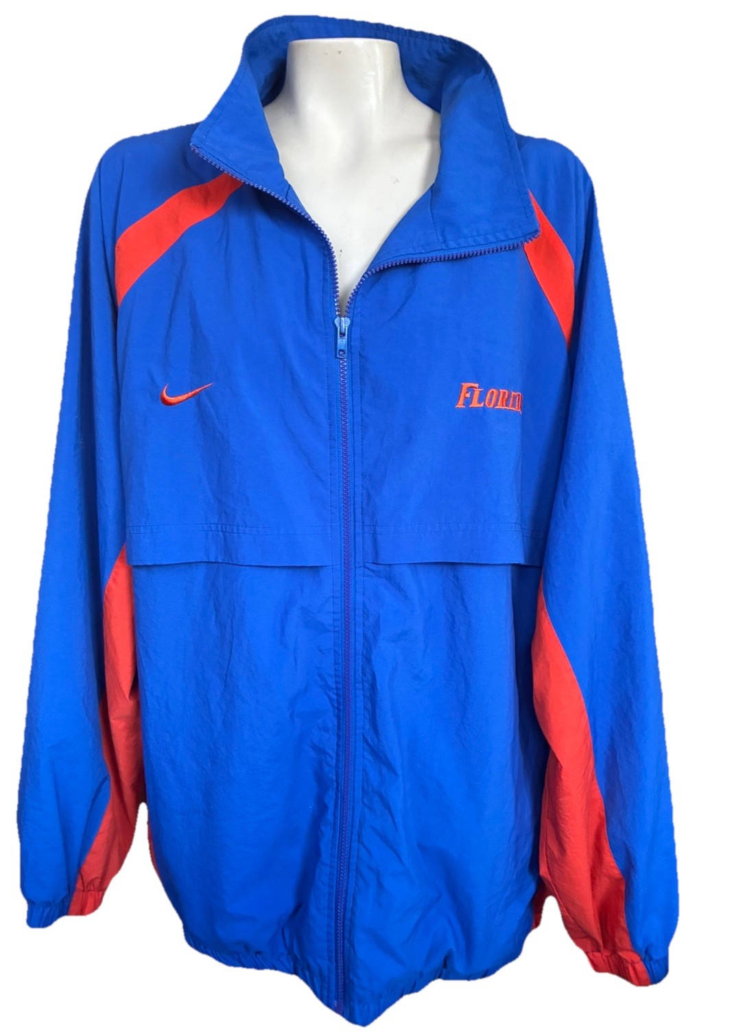 Florida Gators NCAA Authentic Nike Team Full Zip Jacket XXXL Y2k New Old Stock