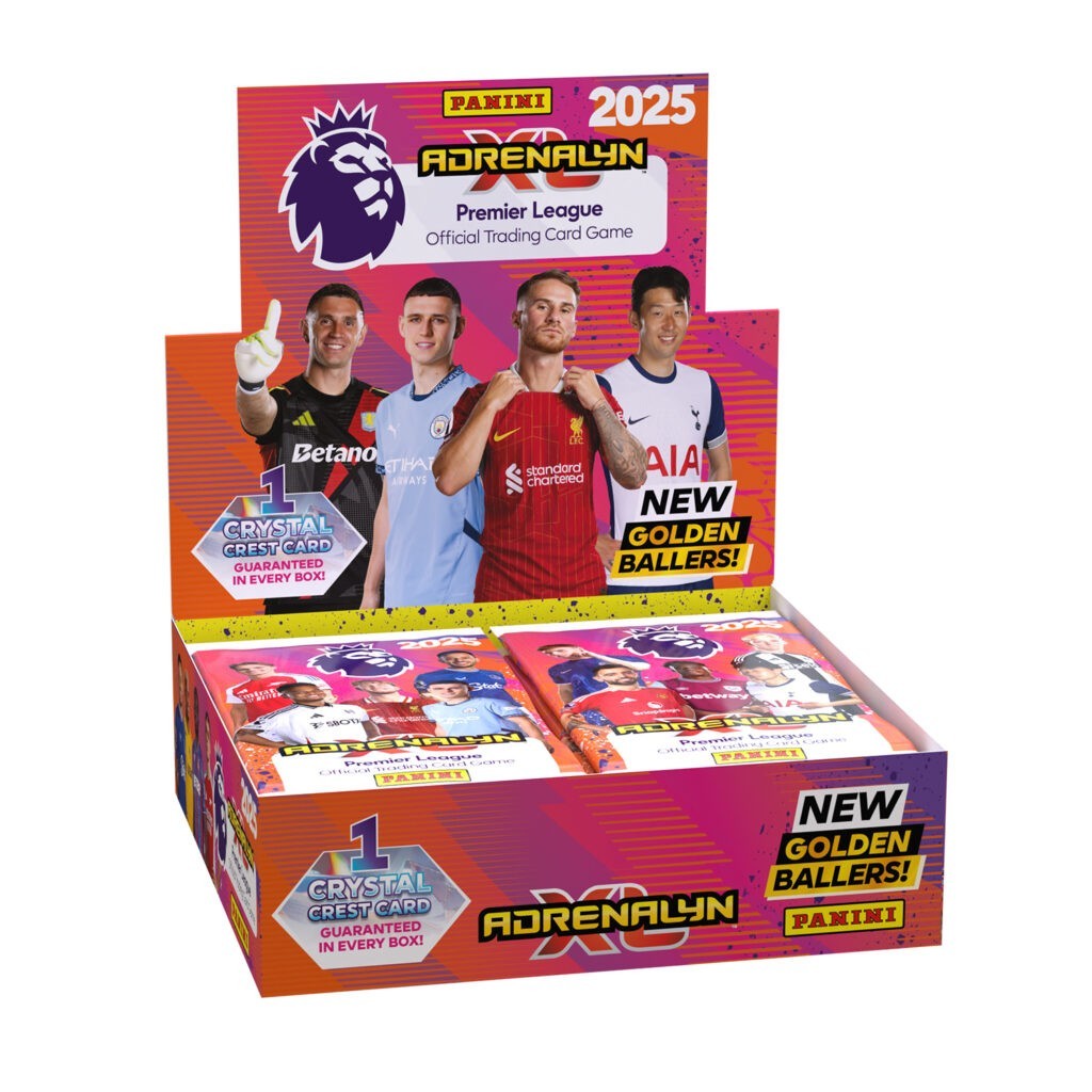 2024-25 Panini Adrenalyn Premier League Soccer Cards 24 Pack Box (192 Cards)