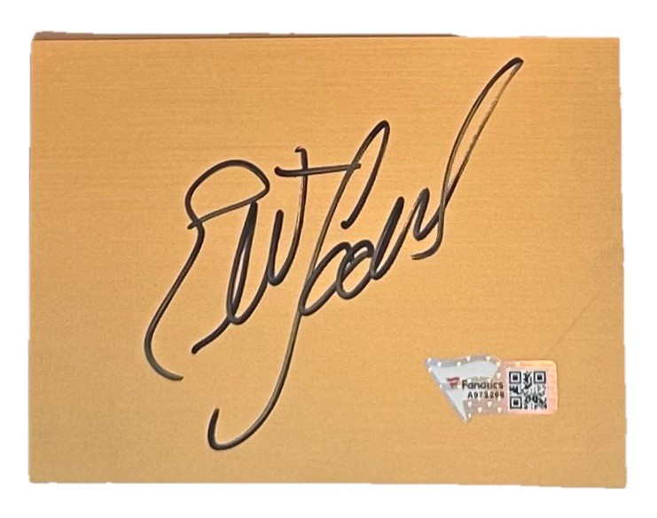 Elliot Sadler NASCAR Authentic Signed Sheet Metal 3×4 Inches