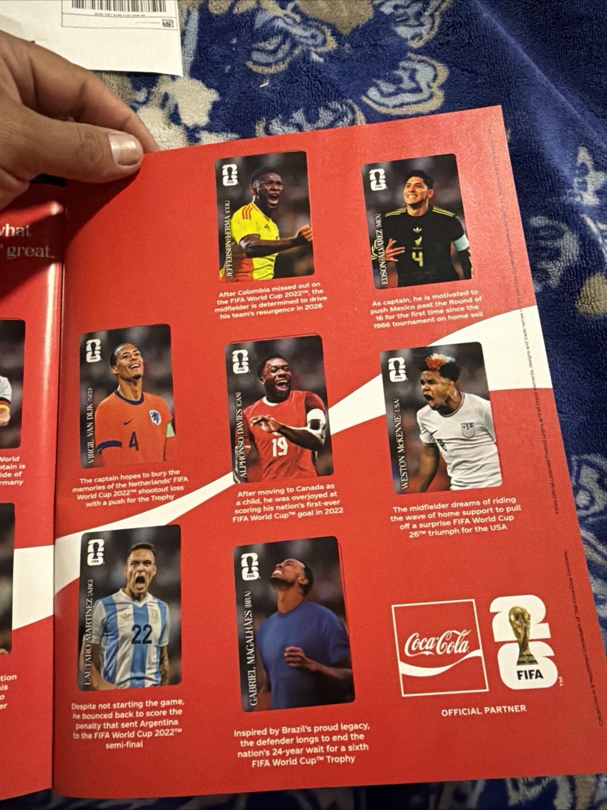 Complete 2026 FIFA World Cup Hard Cover Sticker Book, Highly Collectible