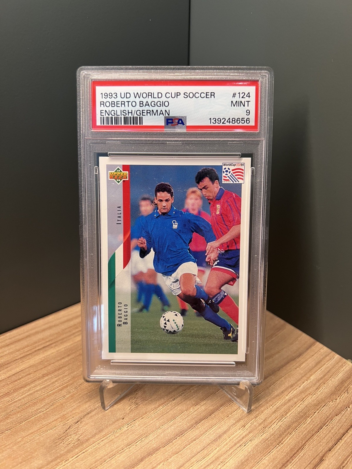 1994 Upper Deck World Cup English/Spanish – #153 Roberto Baggio