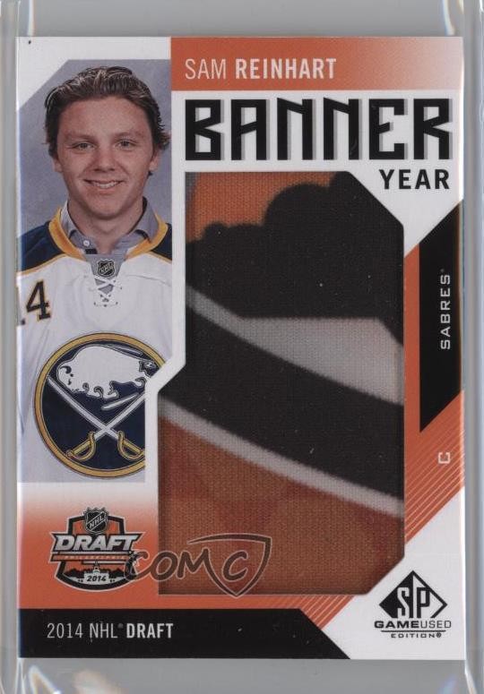 2016-17 SP Game Used Banner Year Draft Year 2014 Sam Reinhart #BD14-SR 04zi