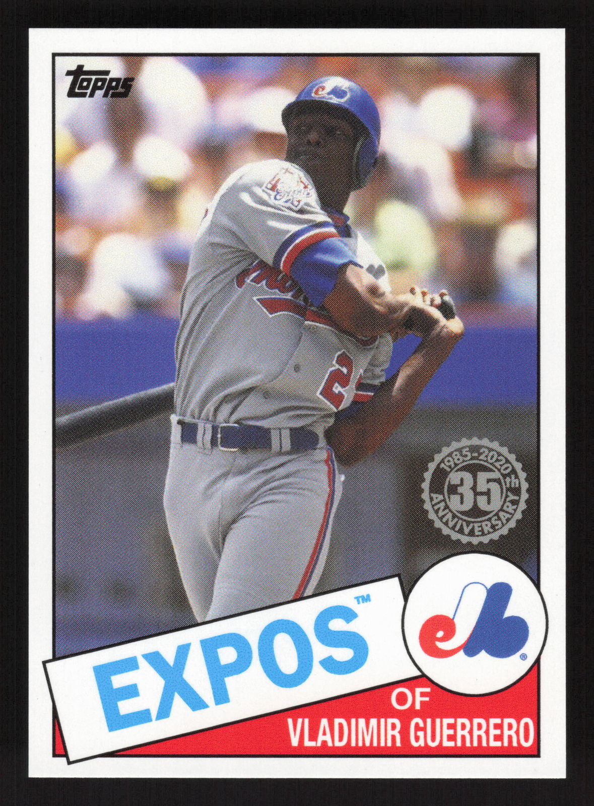 2020 Topps Mini (On-Demand) – ’85 Topps – #85-64 Vladimir Guerrero – Expos
