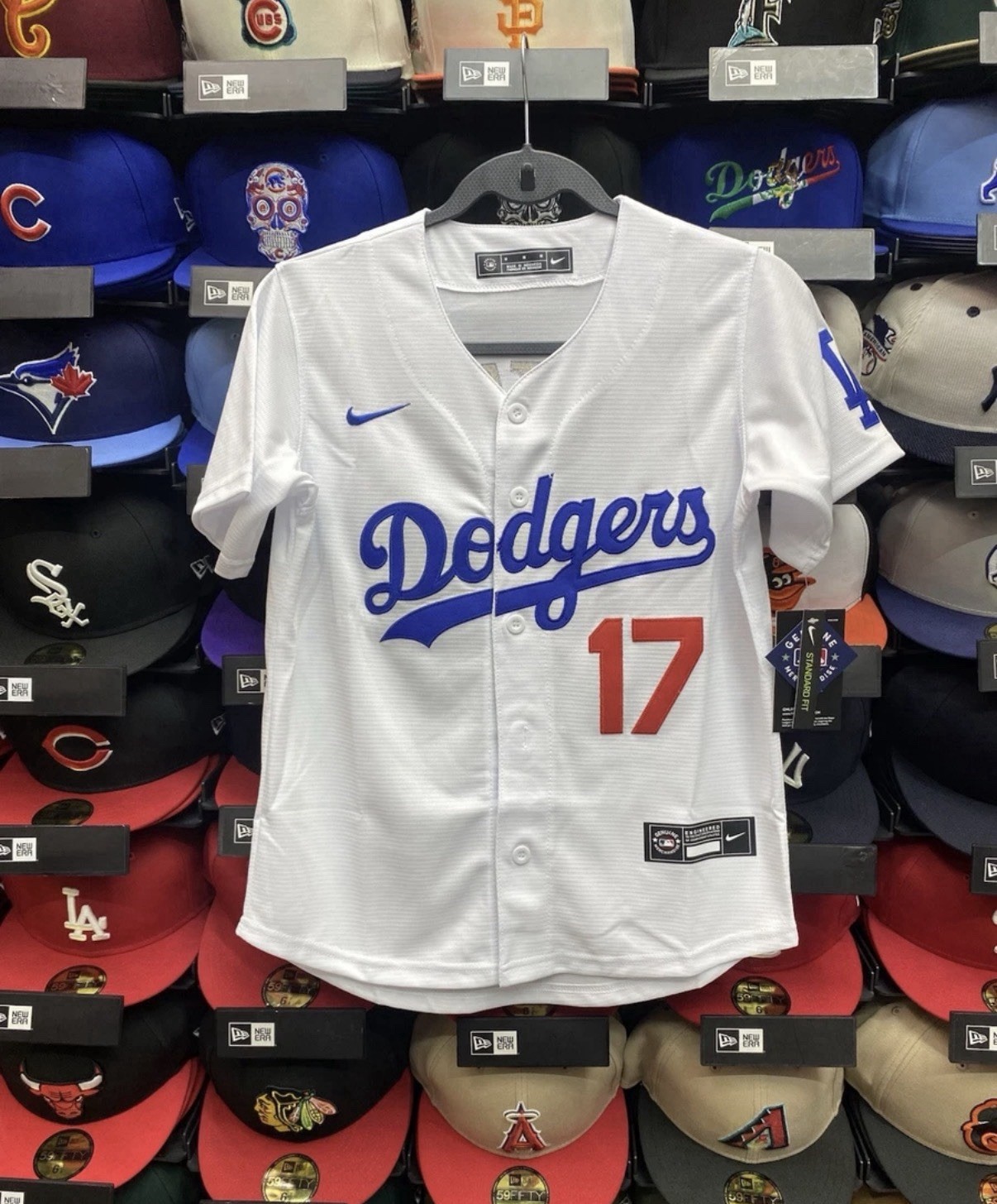 Los Angeles Dodgers Shohei Ohtani Youth White Stitched Jersey