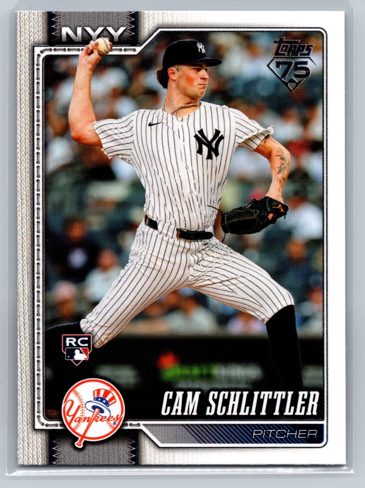 2026 Topps Series 1 #111 Cam Schlittler New York Yankees RC