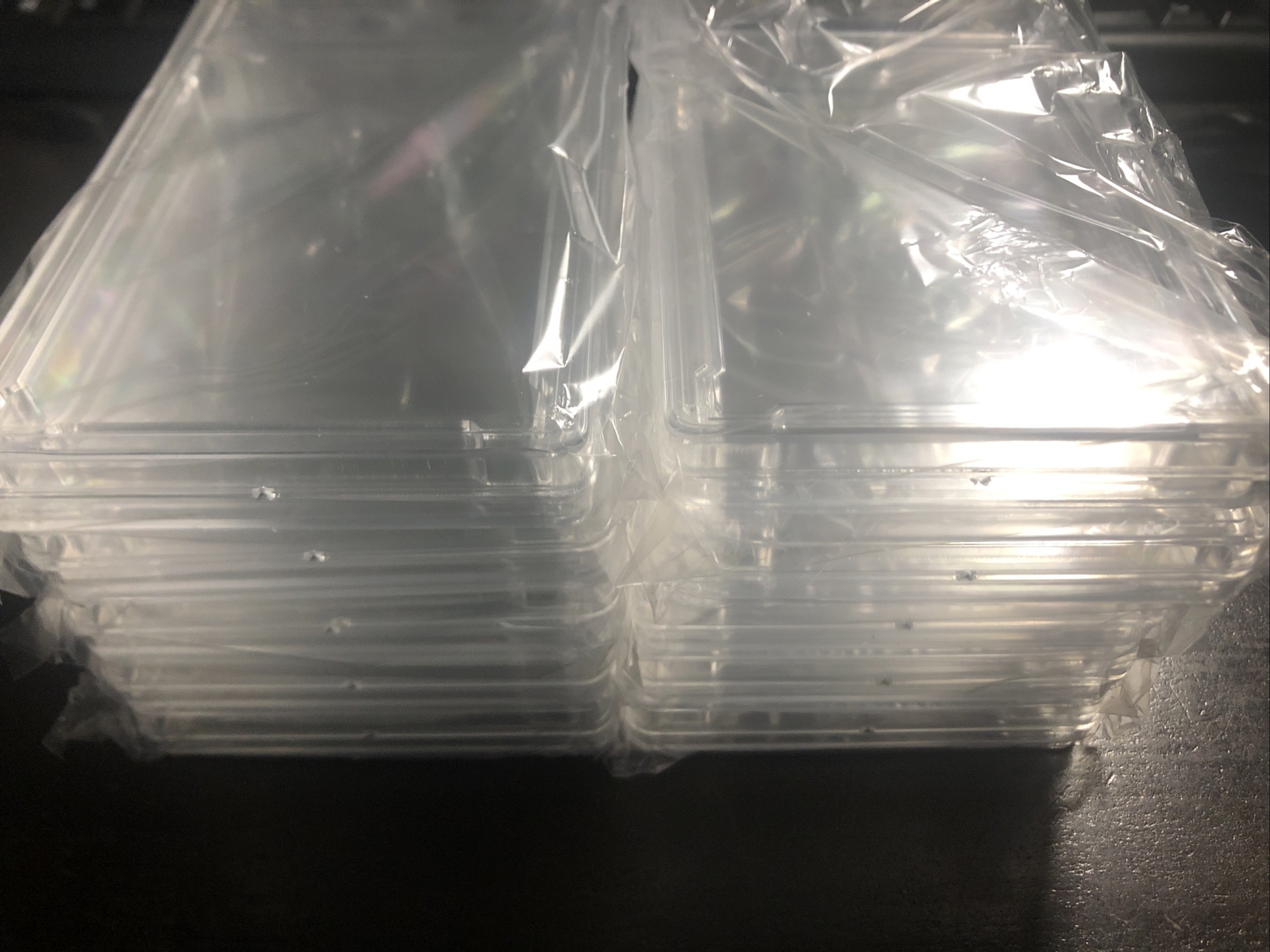 Lot Of 10 Wax Pack Empty Slabs Graded Wax Packs Encapsulated Encapsulate