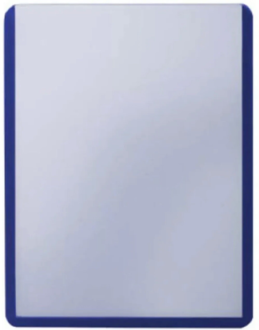 Ultra Pro 3X4 Blue BORDER Standard Toploaders 35pt 2 Packs of 25, 50 Total