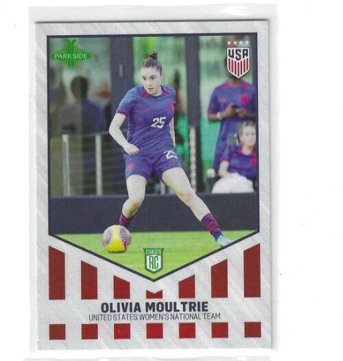 2024 PARKSIDE 2023 USWNT RECAP OLIVIA MOULTRIE ROOKIE RC BASE #1