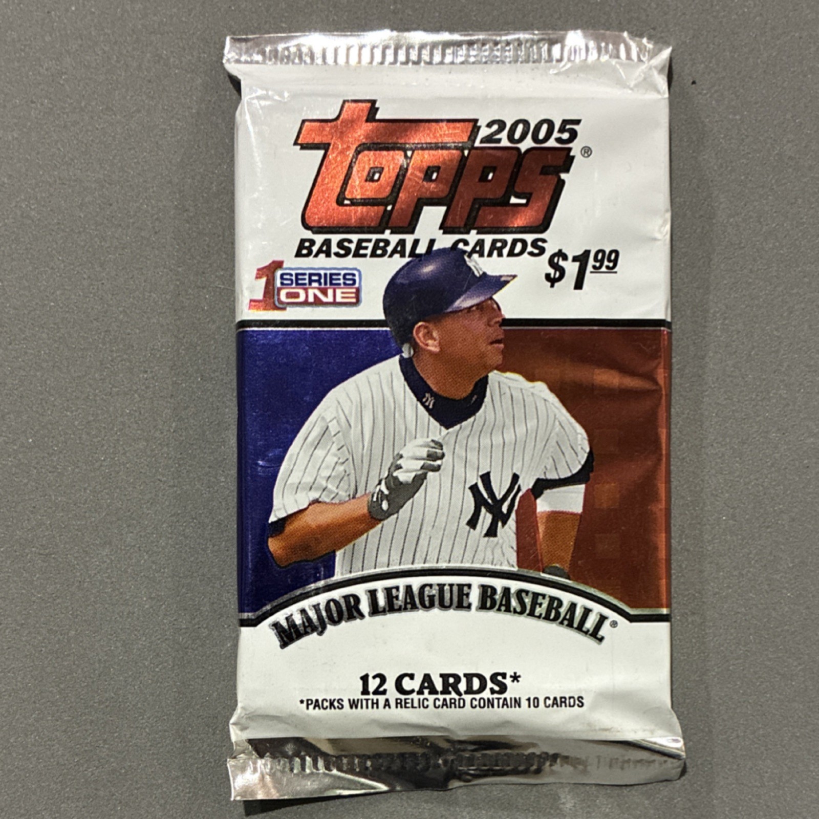 Topps 2005 Baseball Series One Major League Sealed Pack 12 Cards