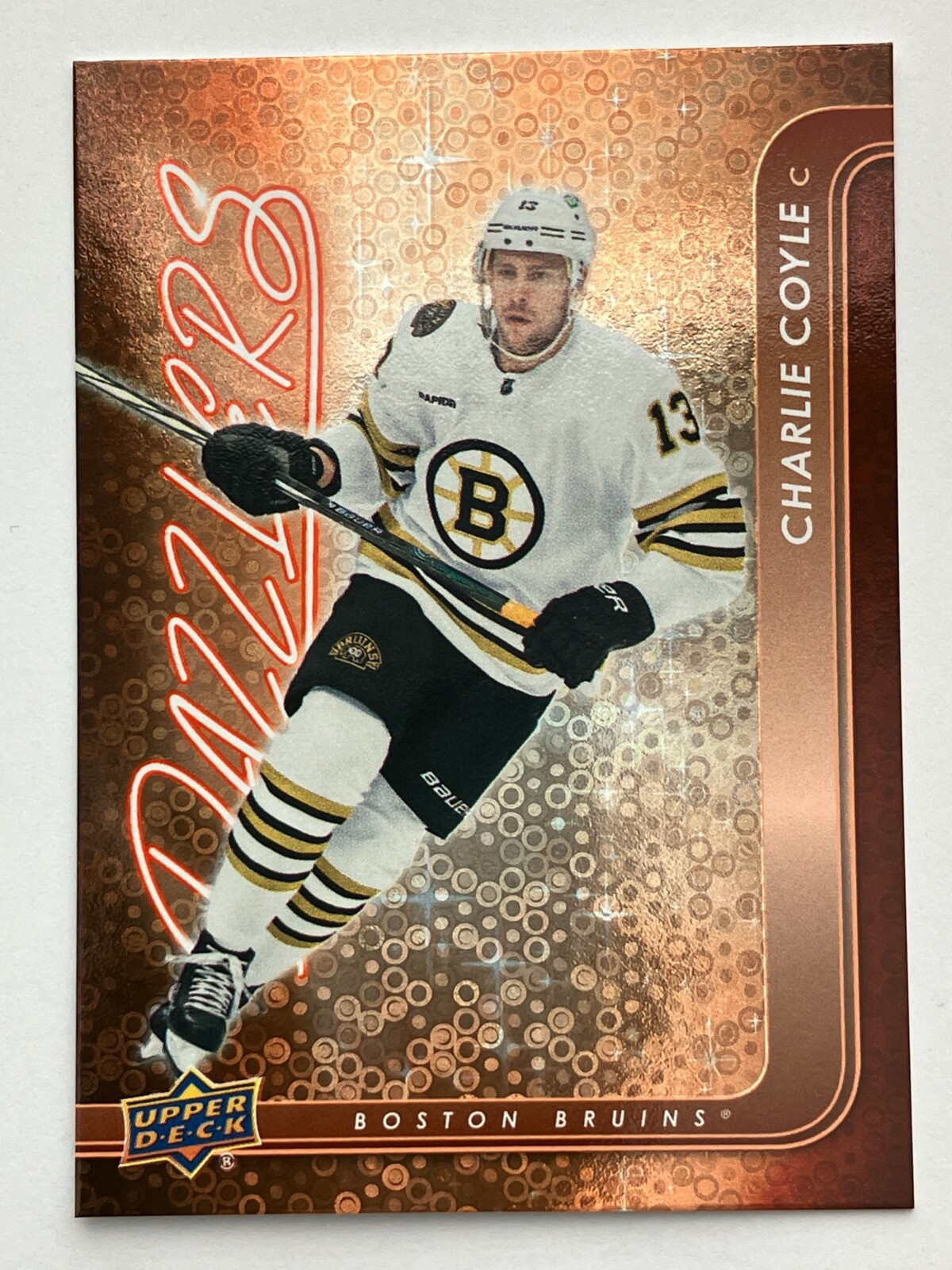 2024-25 Upper Deck Hockey Blue, Orange Dazzlers. Pick from list