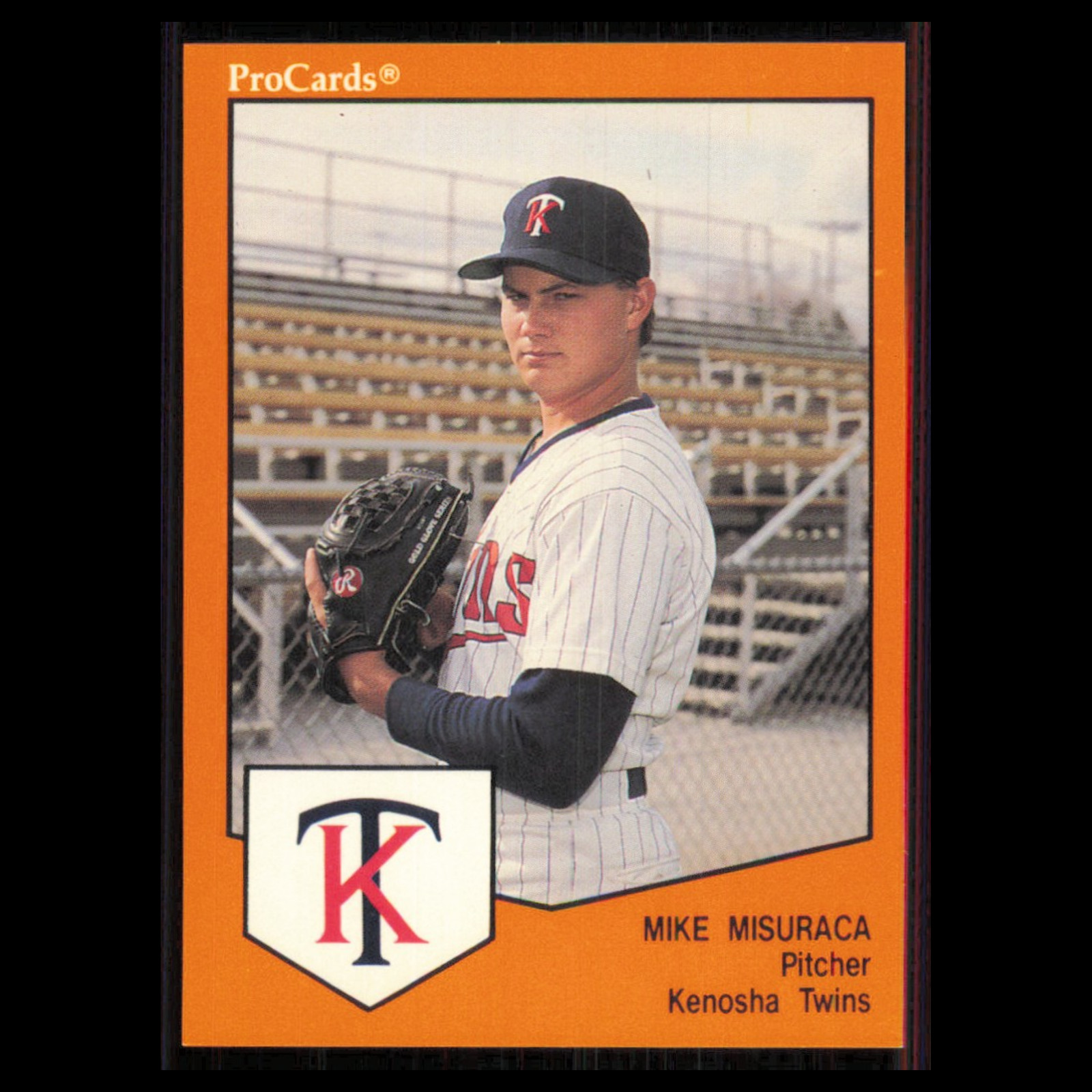 Mike Misuraca #1071 1989 ProCards Minor League Team Sets Kenosha Twins Baseball