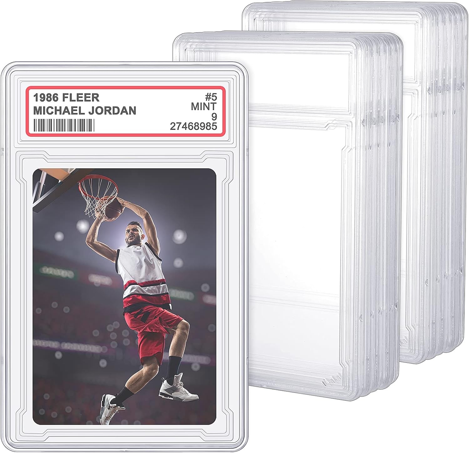 Empty Graded Card Slab 35pt For PSA Trading Sports Cards Baseball Game Card