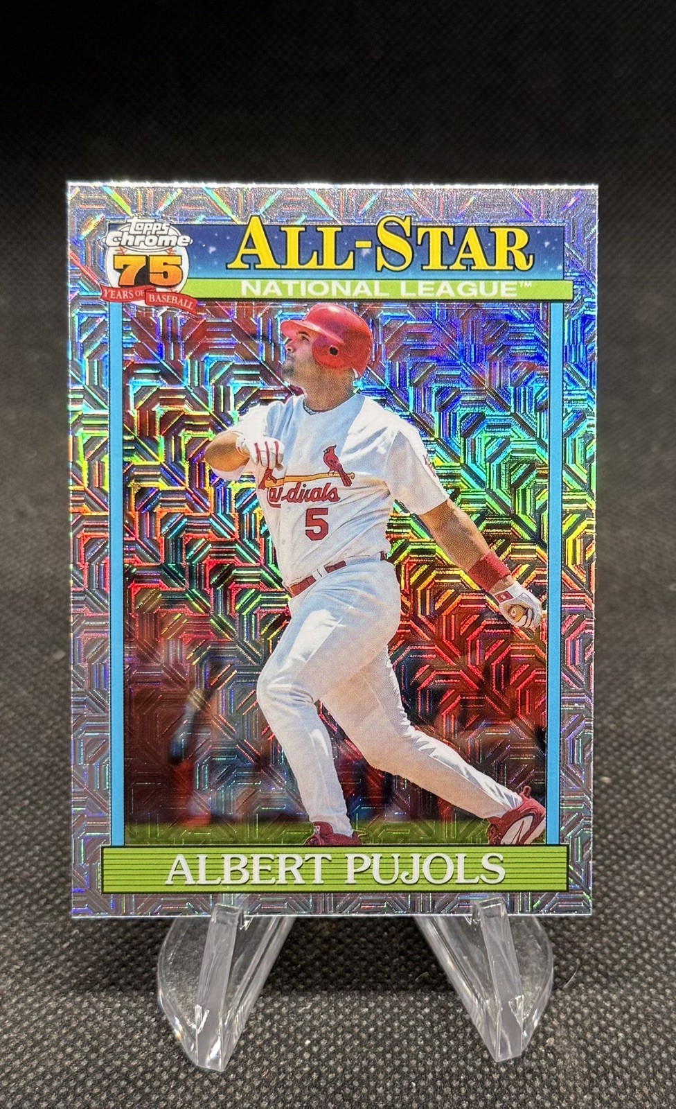 2026 Topps Albert Pujols 1991 Chrome All-Star Silver Pack Refractor #91ASC-16