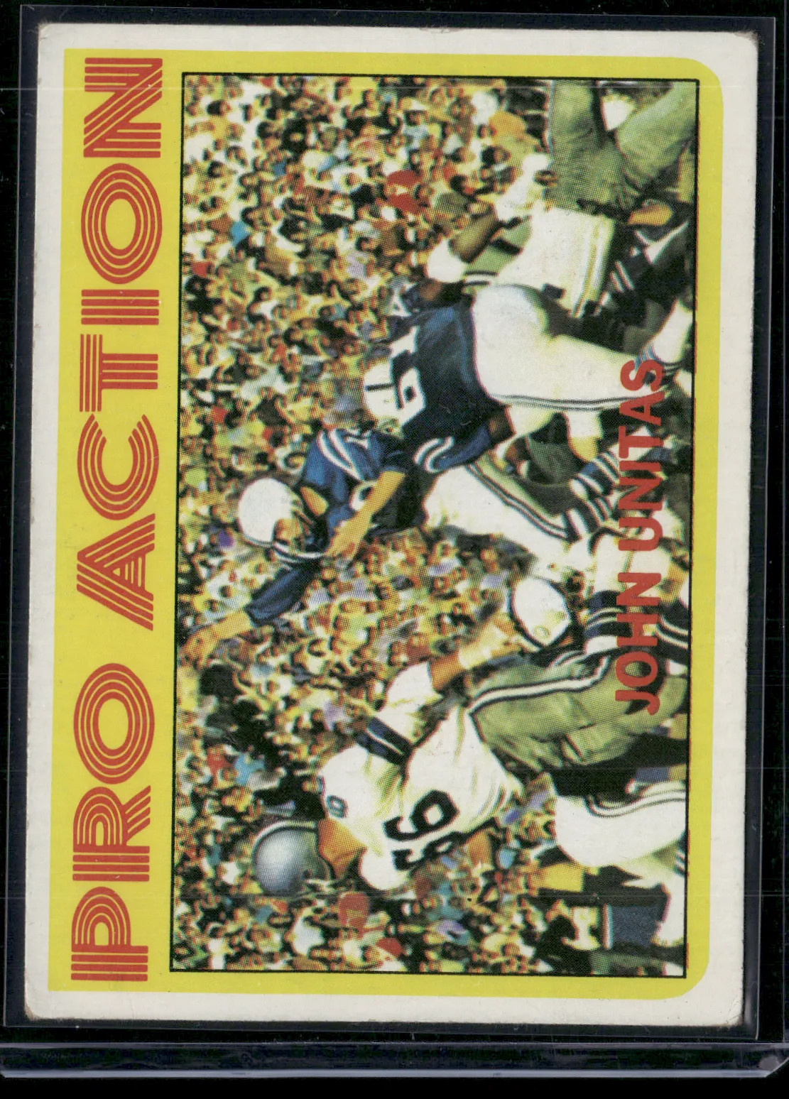 1972 Topps JOHNNY UNITAS #251 Pro Action (VG-VG/EX)