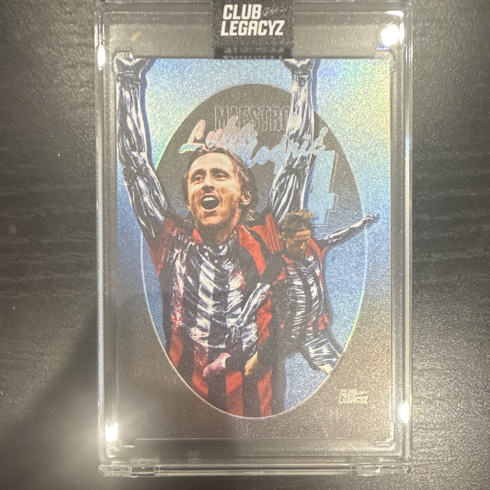 Club Legacyz Luka Modrić Chrome Orchestra Prime Maestro #4 Serial 6/50