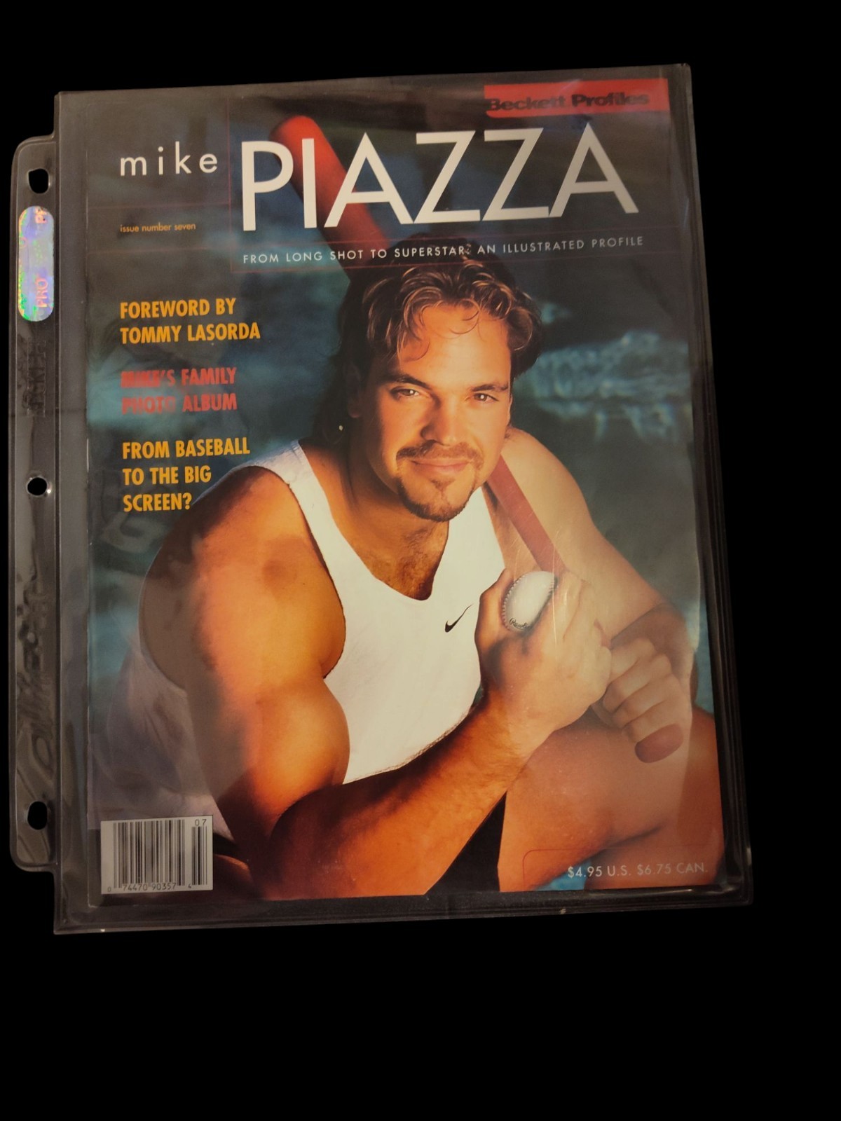 Mike Piazza Beckett Profiles Magazine