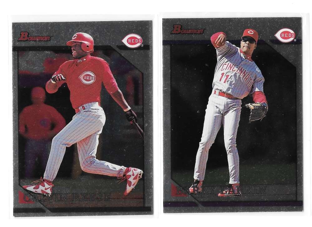 1996 Bowman Silver Foil – CINCINNATI REDS Team Set