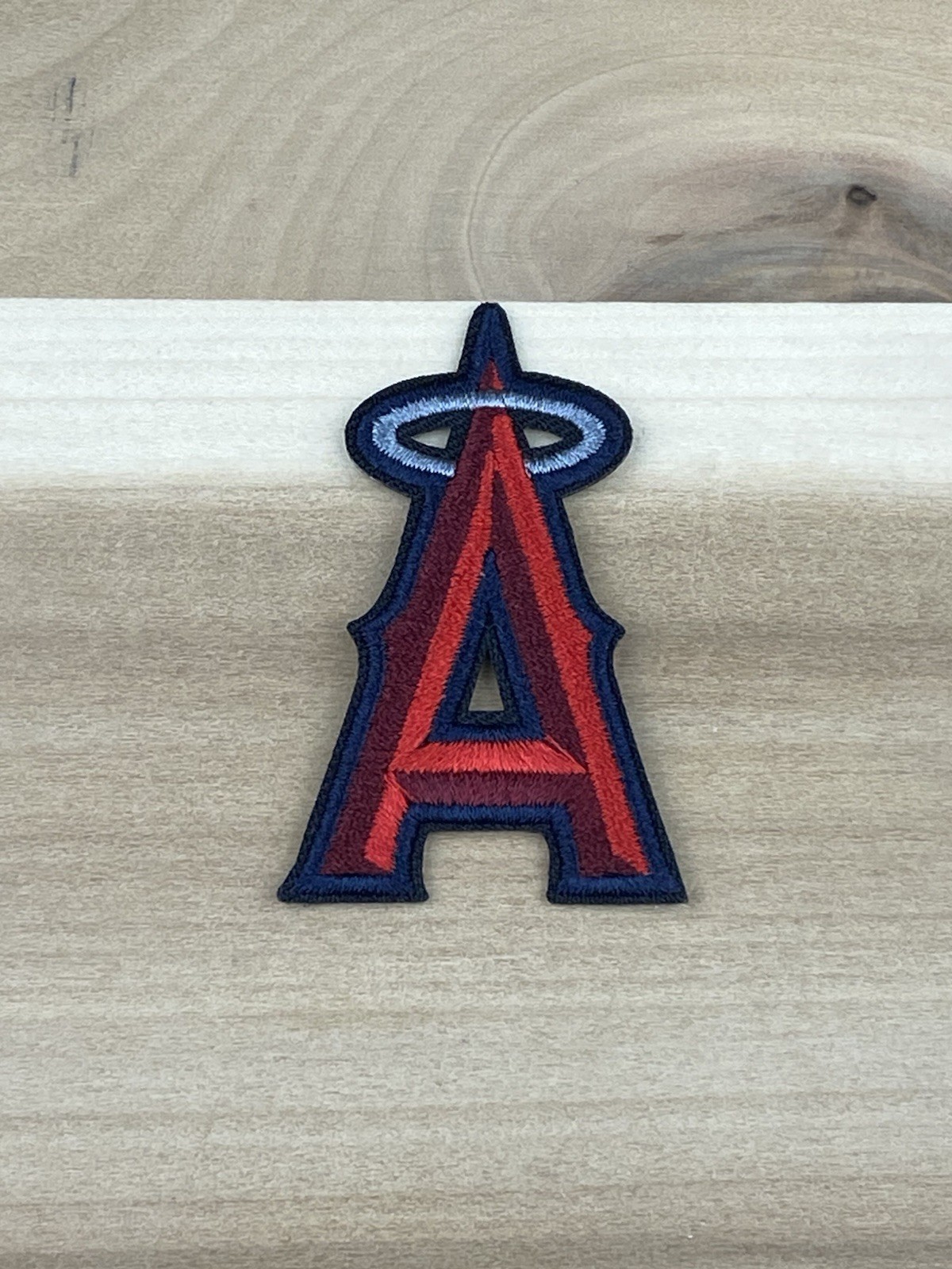 LA Anaheim Angels Embroidered Iron-On/Sew-On Patch Badge 2”x2.75”