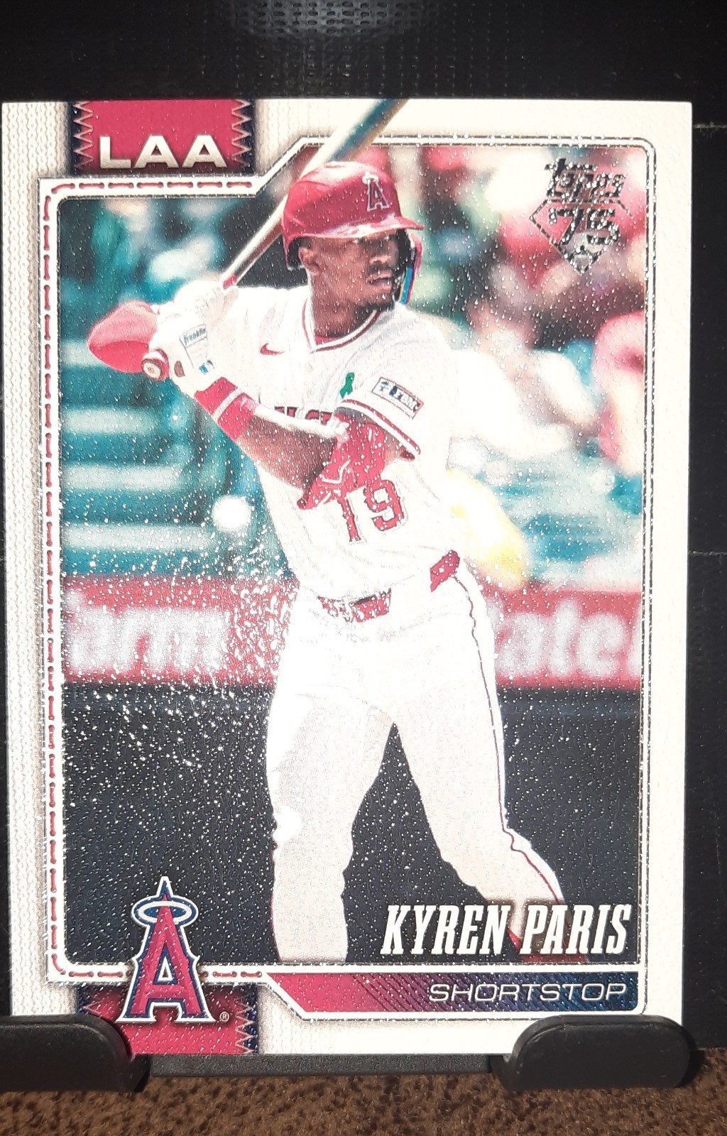 2025 Topps Update Series – Kyren Paris #US15 Canvas /50
