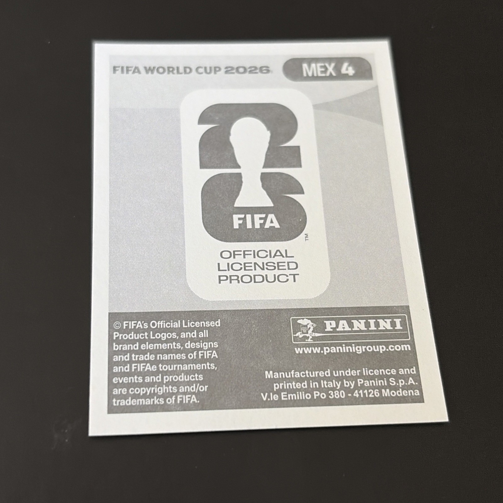 Jorge Sanchez Panini World Cup 2026 Gold Crumple Parallel Sticker Soccer Mex4