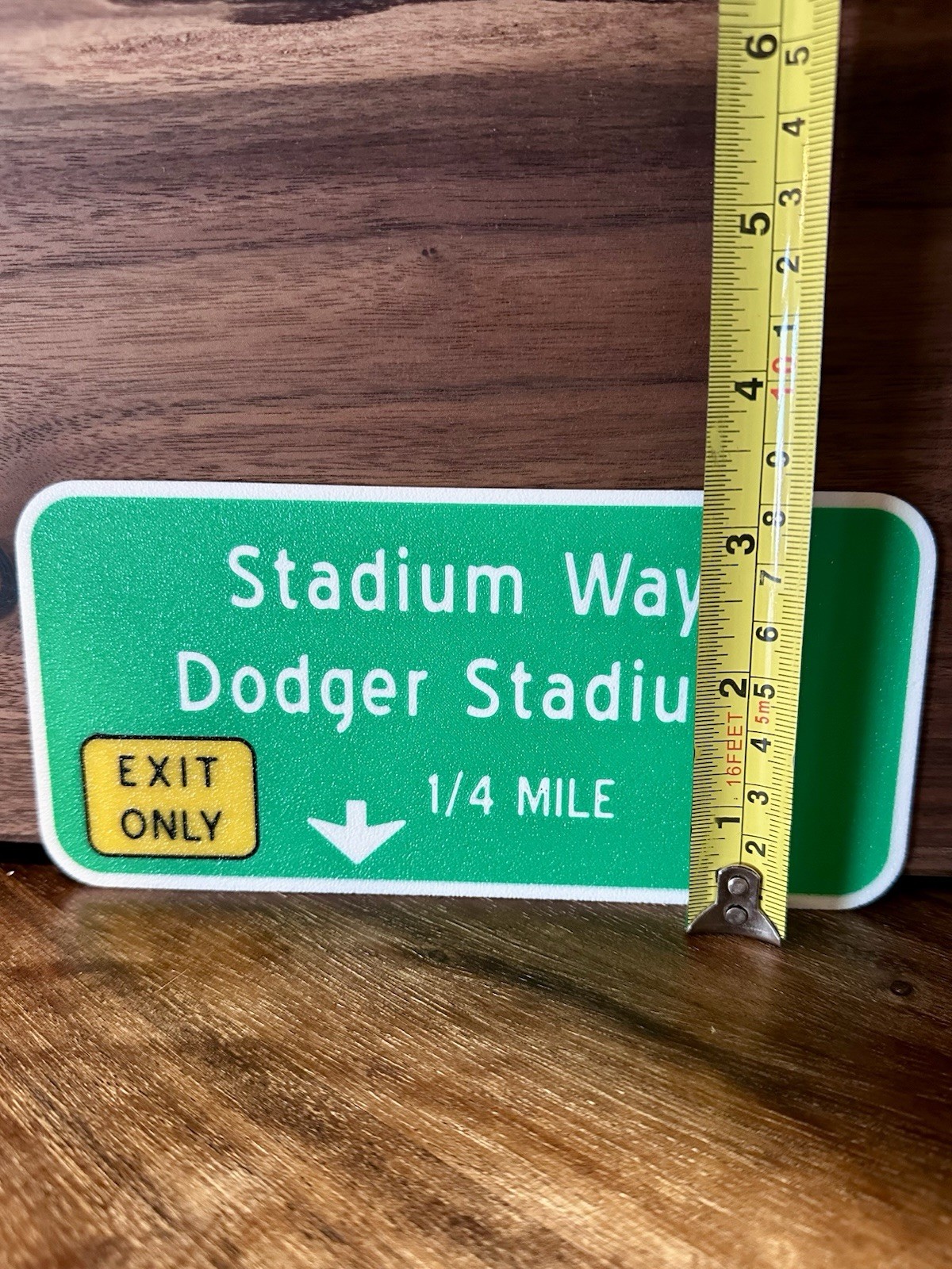 Dodger Stadium Sign Stadium Way Freeway Exit Los Angeles LA Dodgers Fan Gift