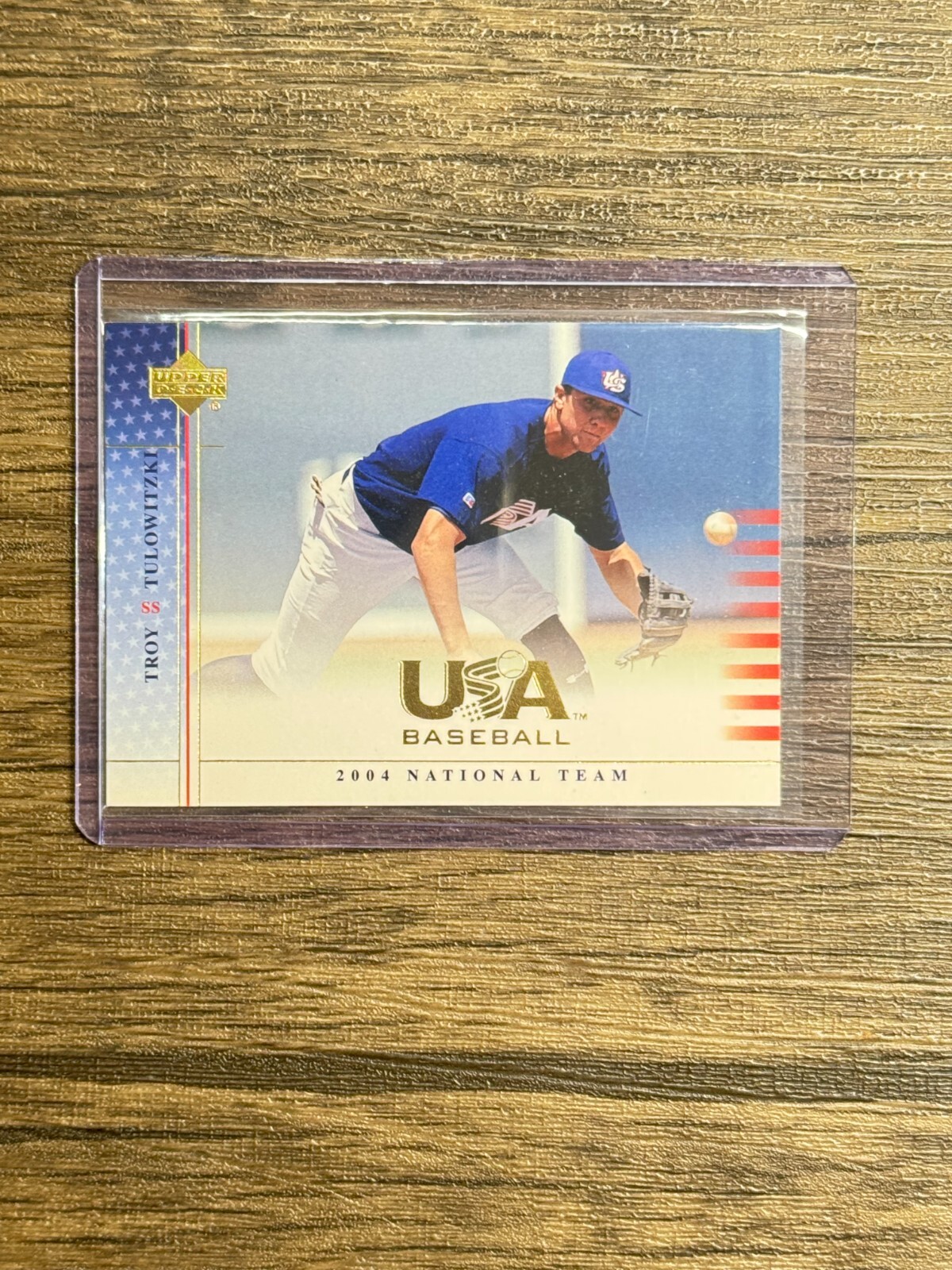 2004 Upper Deck USA TROY TULOWITZKI ROOKIE CARD First Card Rockies RC