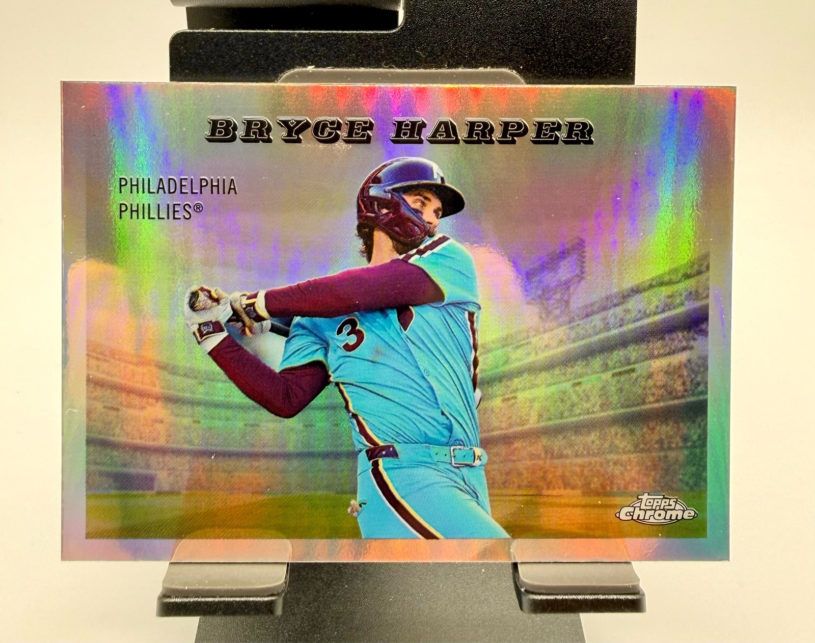 2025 Topps Chrome Platinum Bryce Harper Rails And Sails 55RS-20 Phillies