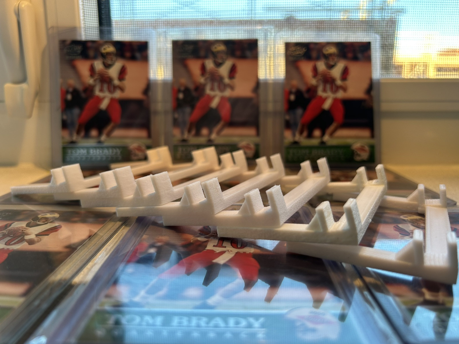 🔥PSA Graded Card Stand Holder—7 Pack 📢 Crystal Clear Display ✅ Premium Quality