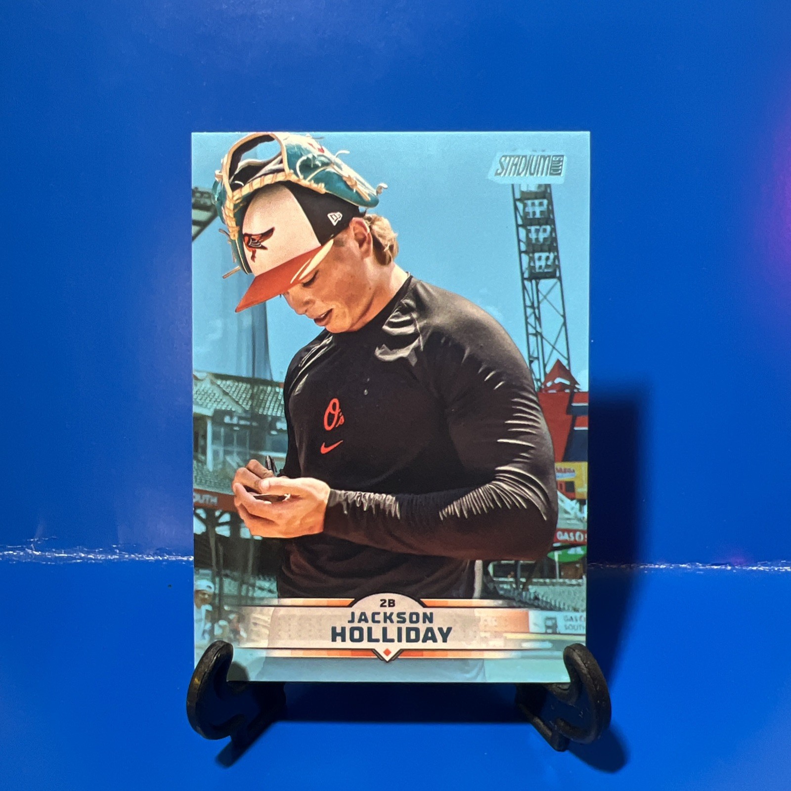 2025 Topps Stadium Club – Jackson Holliday #73 Light Blue Foil