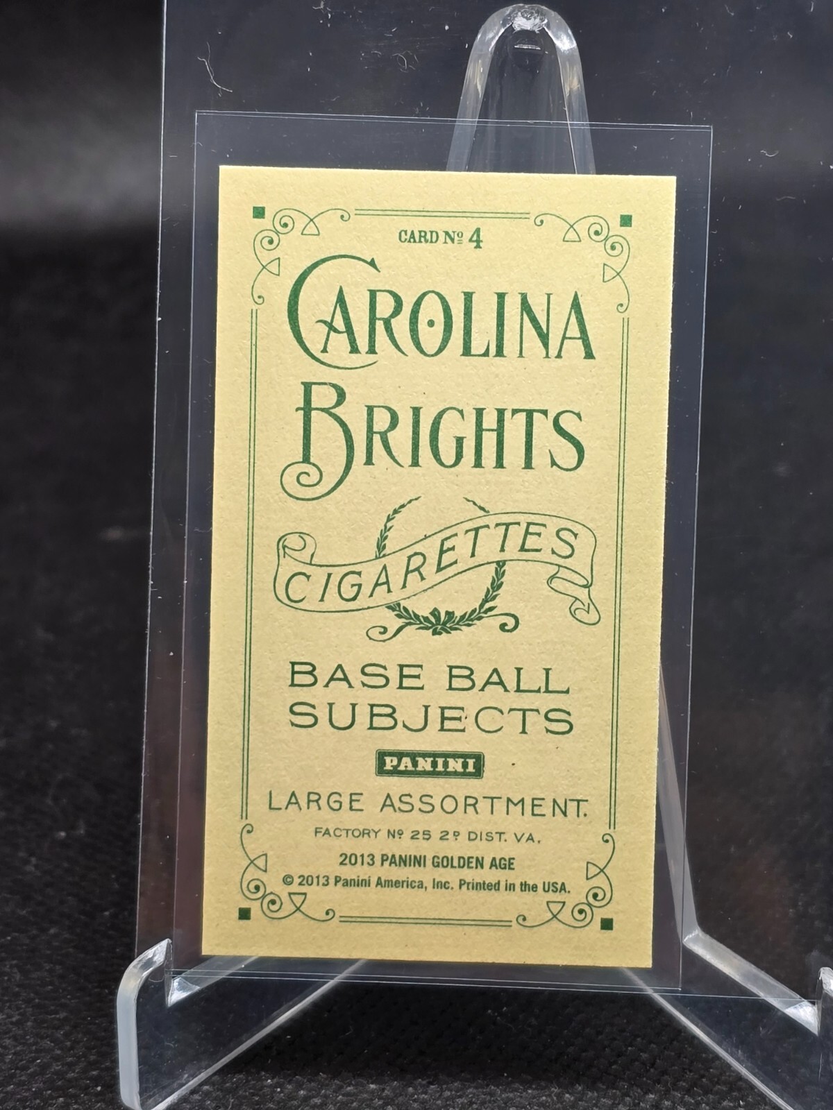 2013 Panini Golden Age Green Mini Carolina Brights Back Mini SP Pick Your Cards