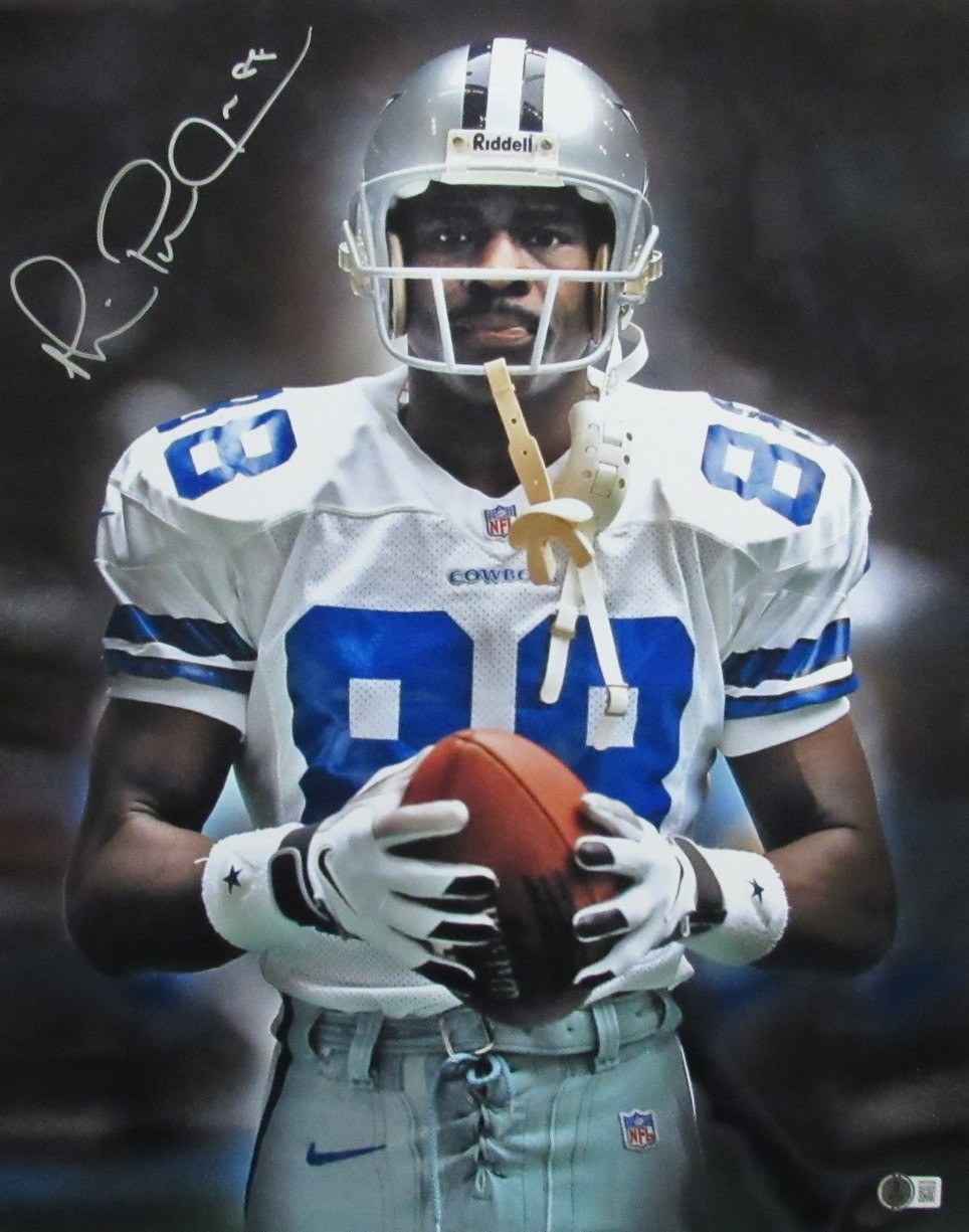 Michael Irvin HOF Autographed Dallas Cowboys 16×20 Photo Beckett BA200783