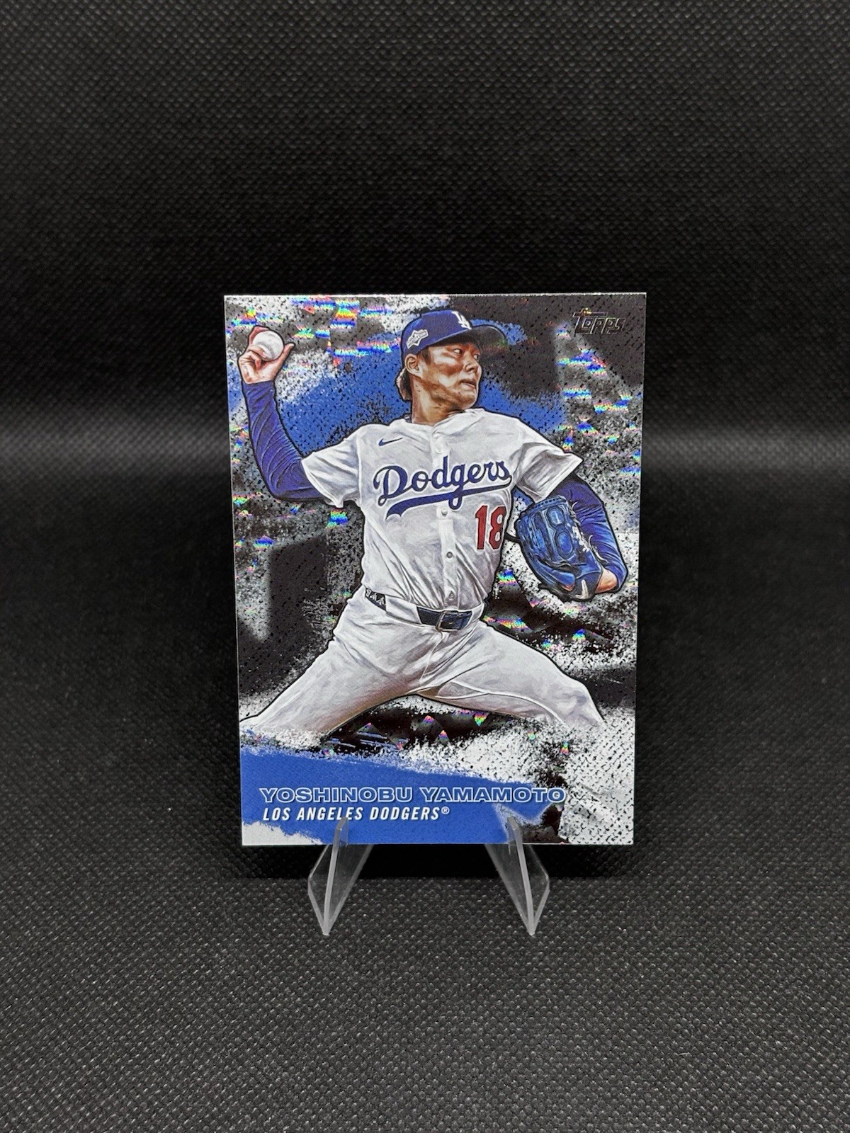 2026 Topps Series 2 Yoshinobu Yamamoto SMLB-43 Stars Of MLB Crackle Foil Dodgers