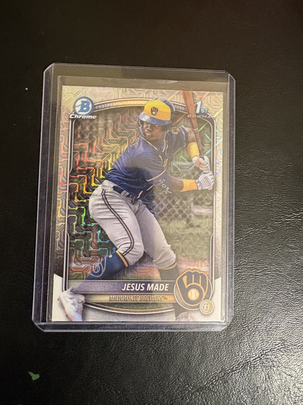 2025 Bowman – Chrome Prospects Jesus Made #BCP-50 Mojo Refractor (RC)