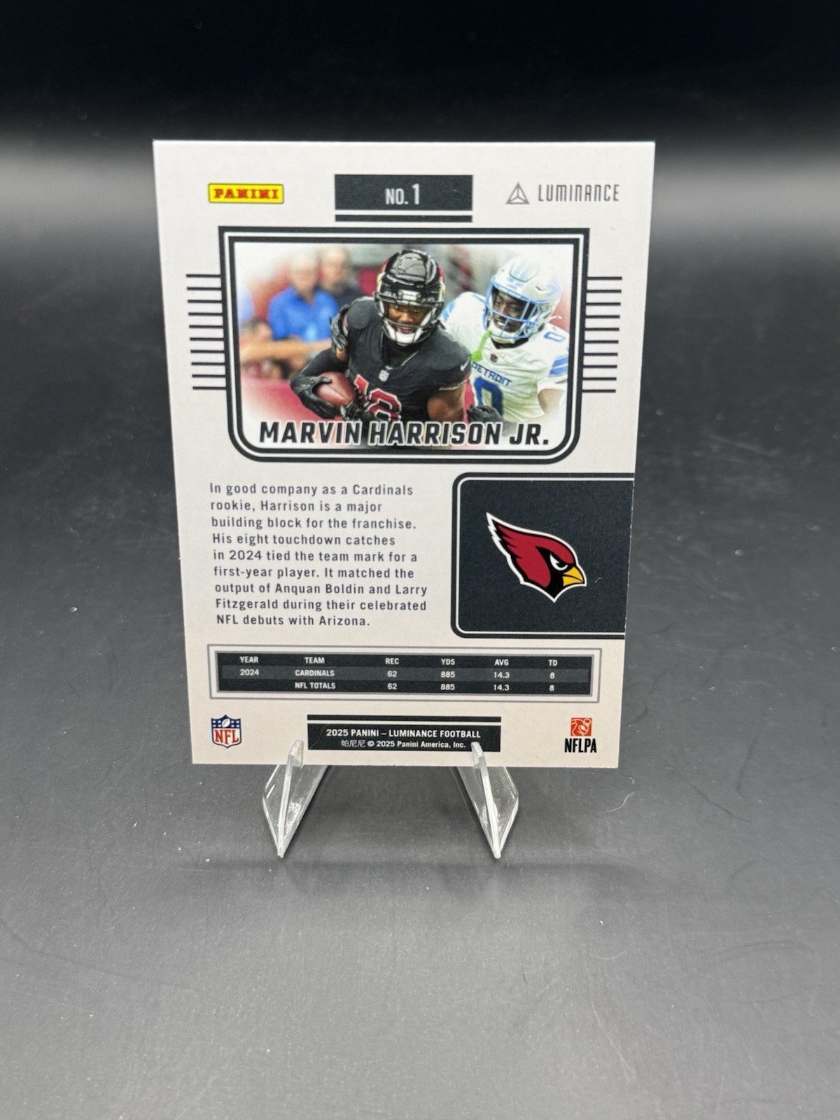 2025 Panini Luminance – Marvin Harrison Jr. #1 Gold /299