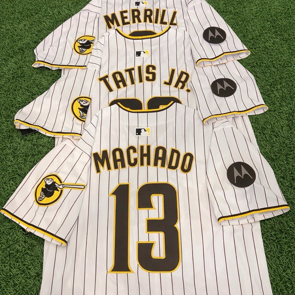 Machado/Tatis Jr./ Merrill San Diego Padres Jerseys! SAME DAY SHIPPING!