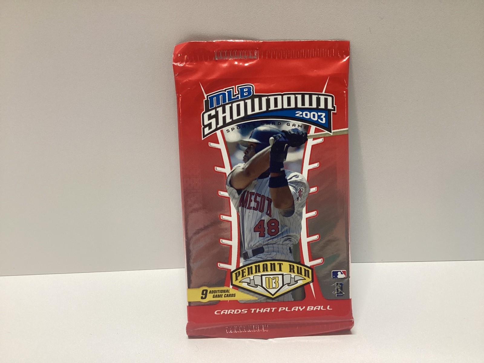 2003 MLB Showdown Pennant Run CCG Booster Pack New Sealed (9 cards)
