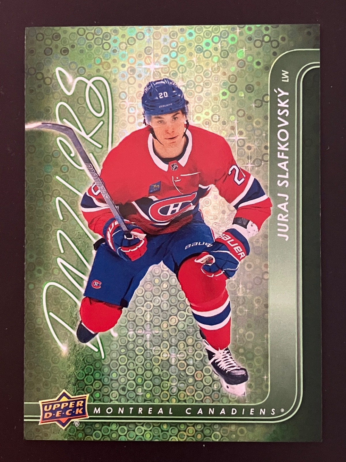 2024-25 Upper Deck Hockey Blue, Orange Dazzlers. Pick from list