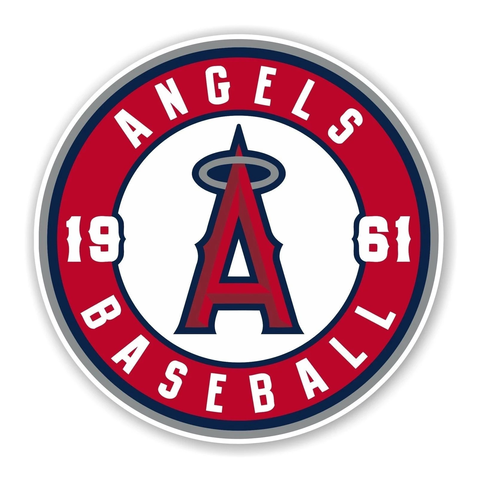 Los Angeles Angels Logo Vinyl Decal Sticker Car Window Laptop Bumper Sticker