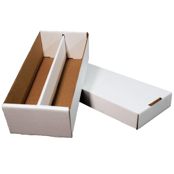 1-Pack • Shoe 1600-count Trading Card Storage Box • Woodhaven Trading Firm