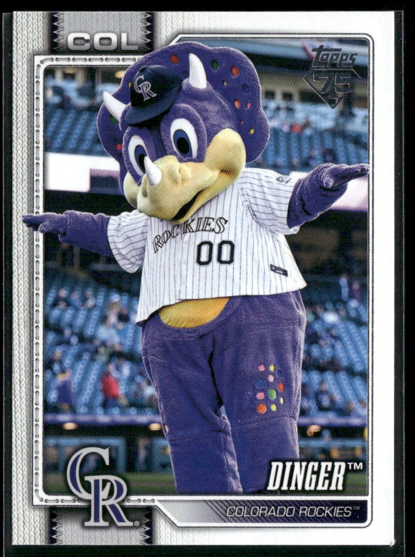 2026 Topps – Mascots #M-4 Dinger