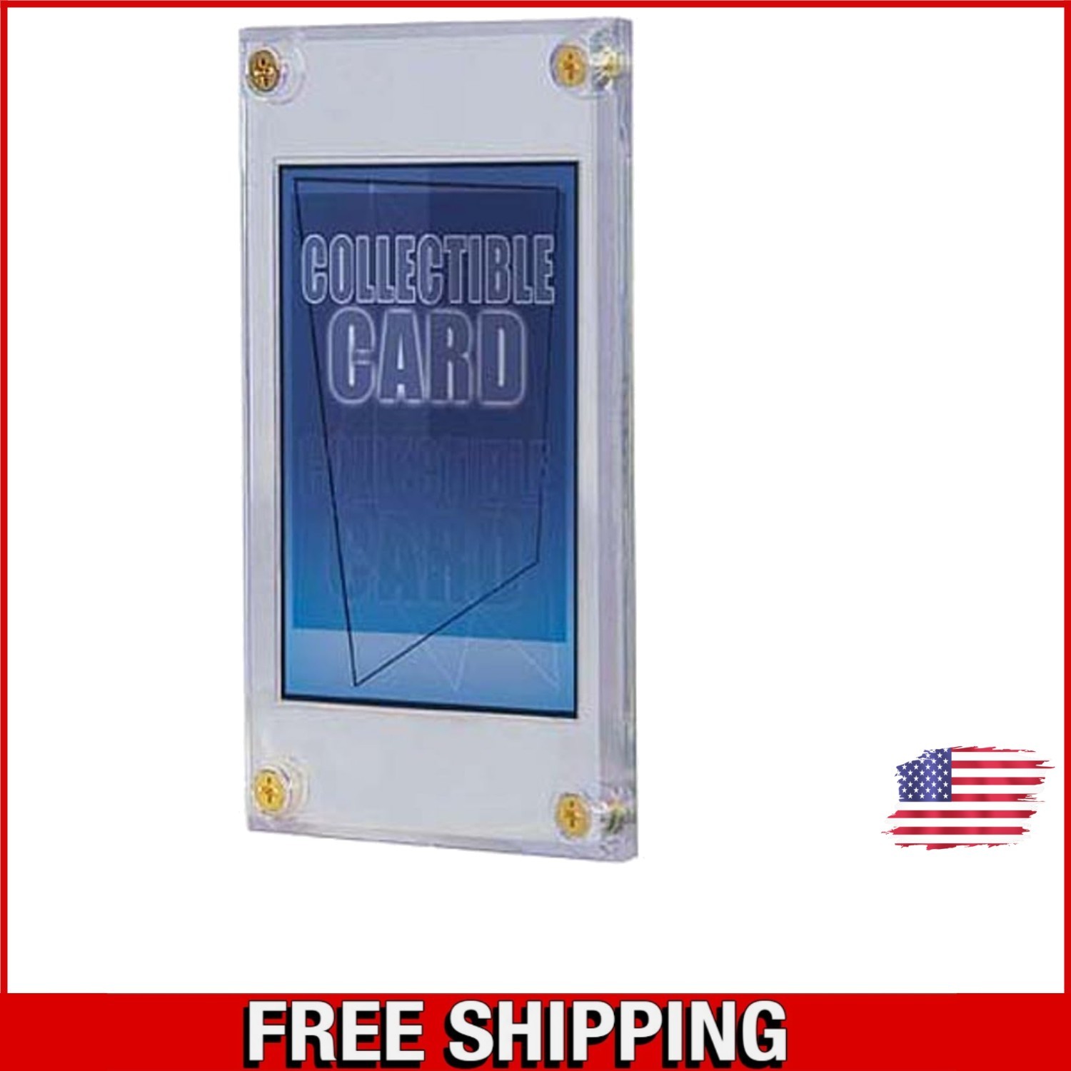 Protect Your Cards with 4″x6″ Recessed Trading Card Holder, Ultra Clear Plastic