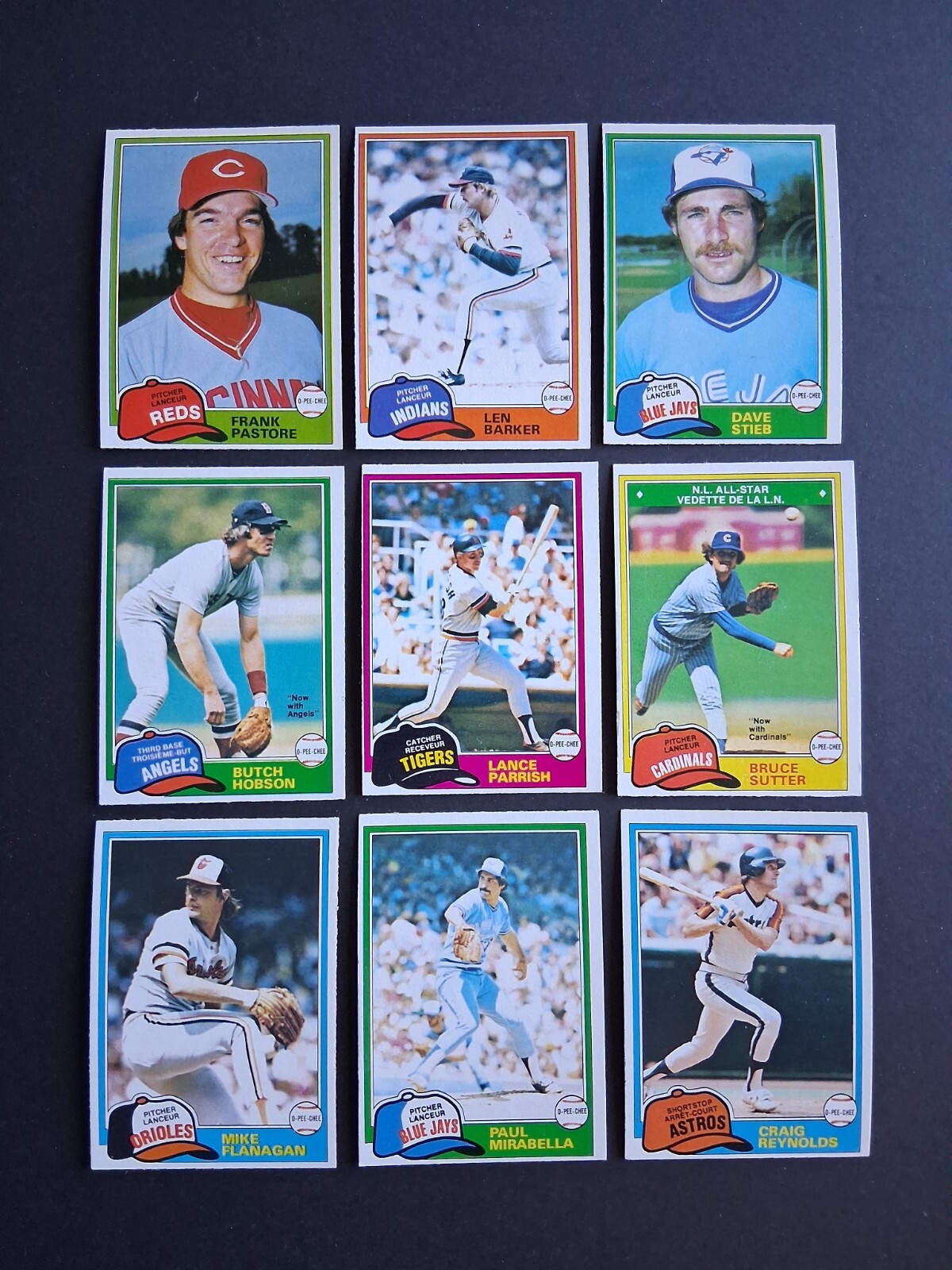 1981 OPC baseball U-pick to complete your set Gray backs #1 – 199 – EX+-MNT/READ
