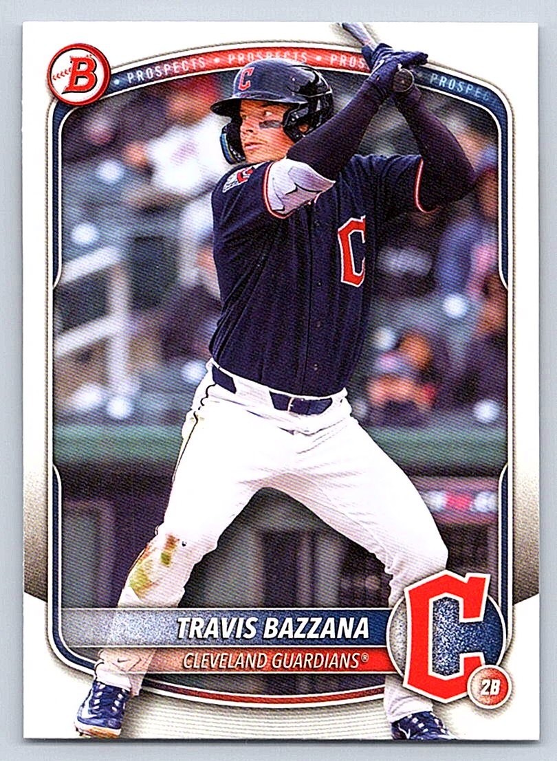 TRAVIS BAZZANA GUARDIANS 2025 BOWMAN DRAFT #BD-49