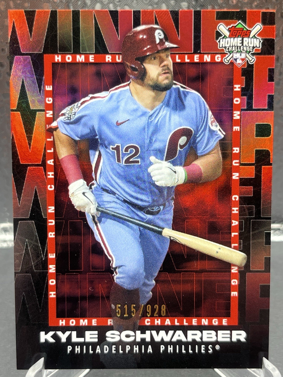 2023 Topps Series 2 – Home Run Challenge Winners Kyle Schwarber #HRCW-3 / 928